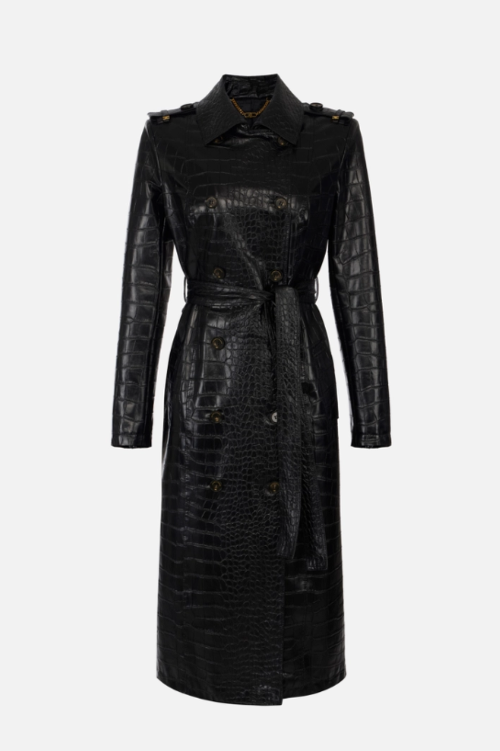 TRENCH COAT ESTAMPA CORCODILO | ELISABETTA FRANCHI