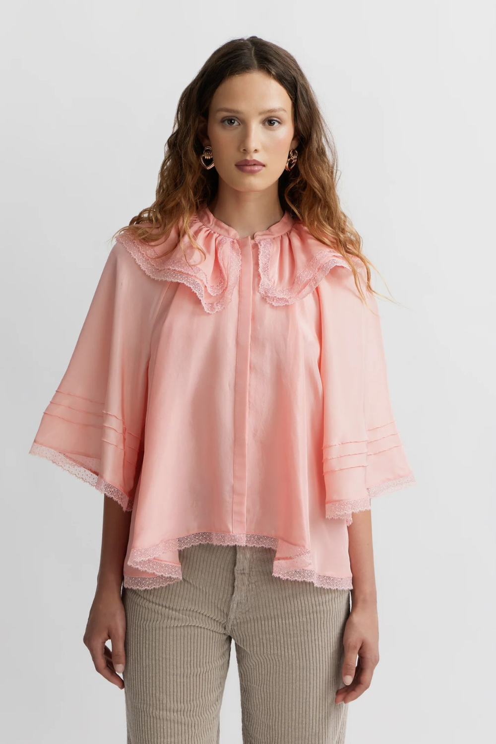 BLUSA DE RENDA | MANOUSH