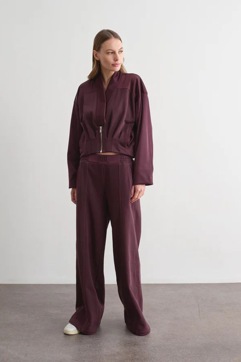 CASACO BORDEAUX | JIJIL