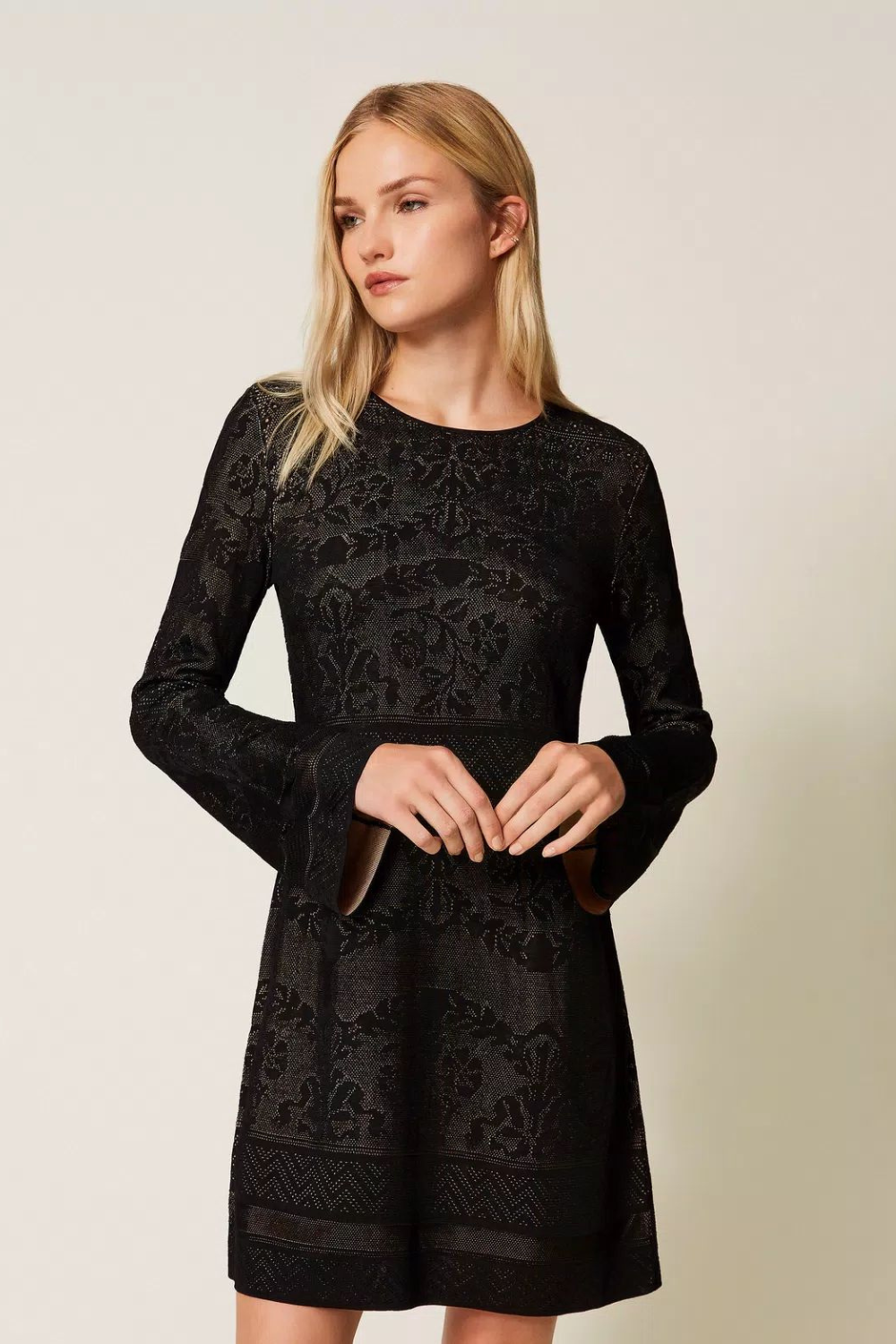 VESTIDO CURTO DE MALHA | TWINSET