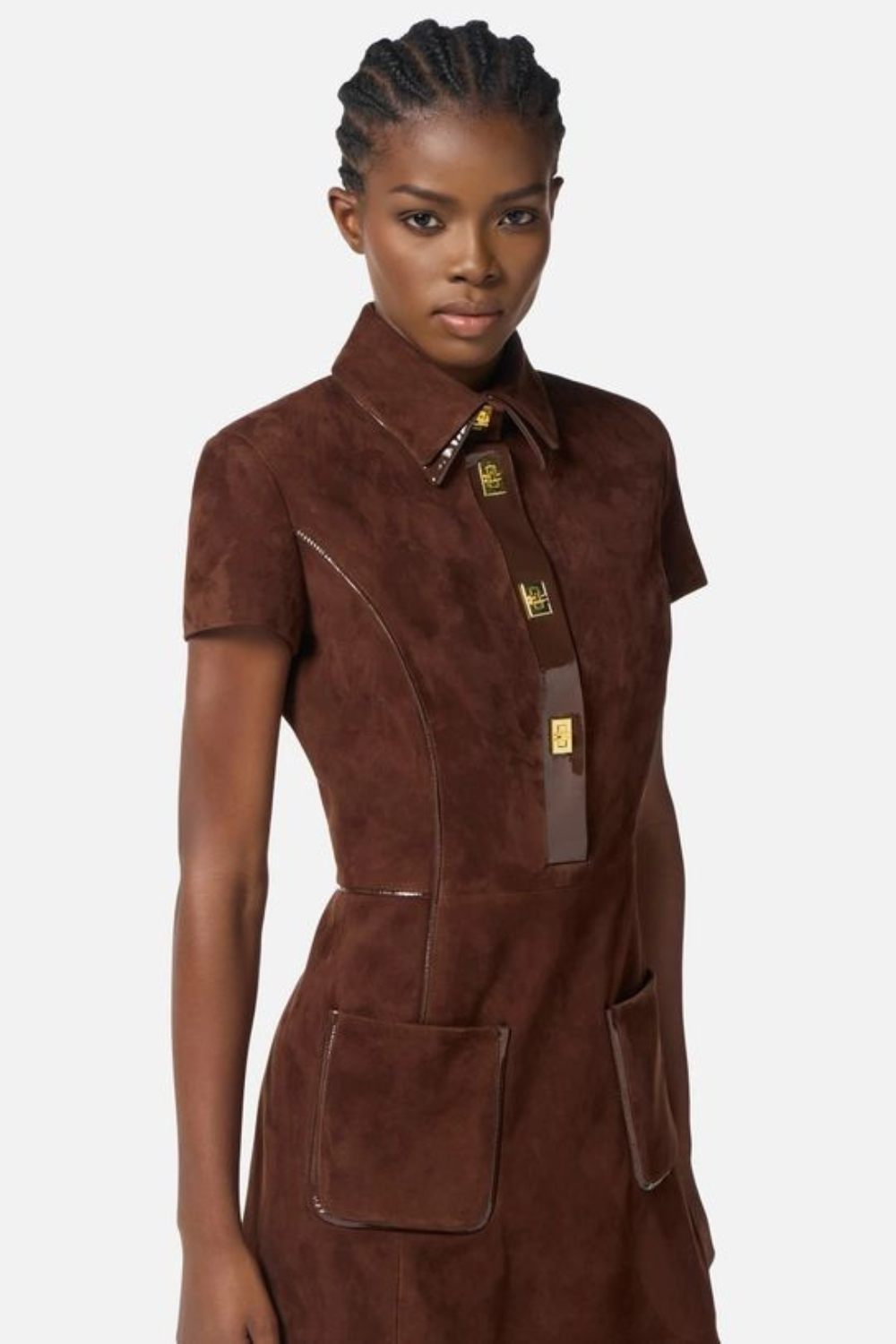 VESTIDO CURTO CAMURÇA | ELISABETTA FRANCHI