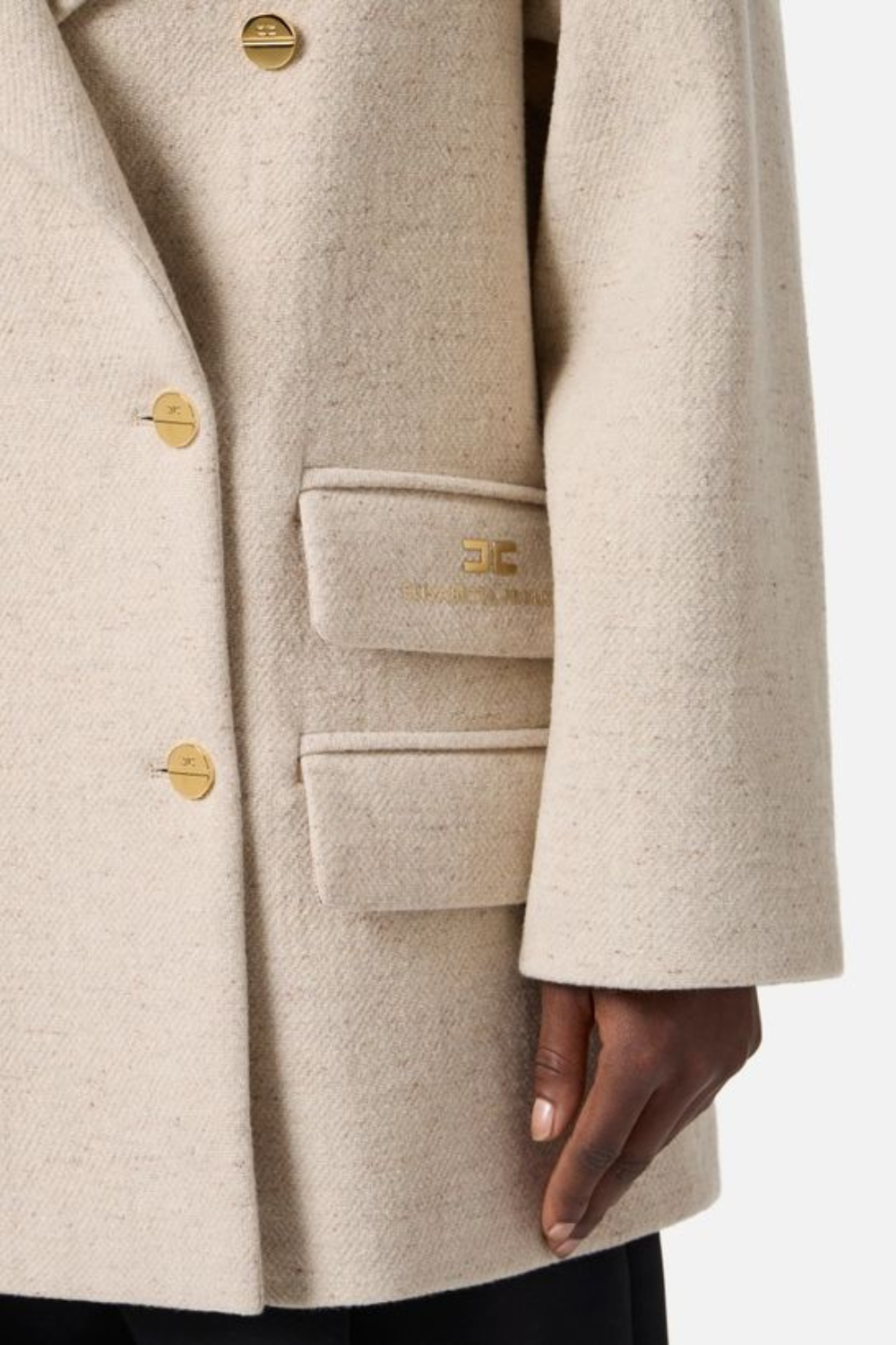 SOBRETUDO DE LÃ OVERSIZED | ELISABETTA FRANCHI