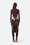 SAIA BORDEAUX | ELISABETTA FRANCHI