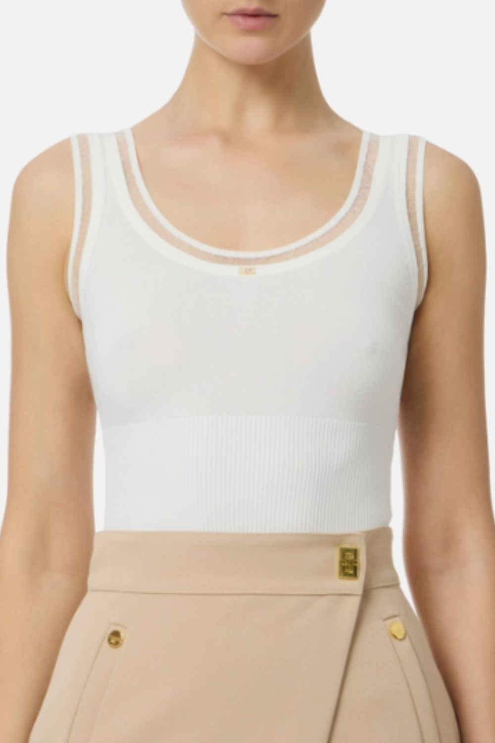 TOP BRANCO | ELISABETTA FRANCHI