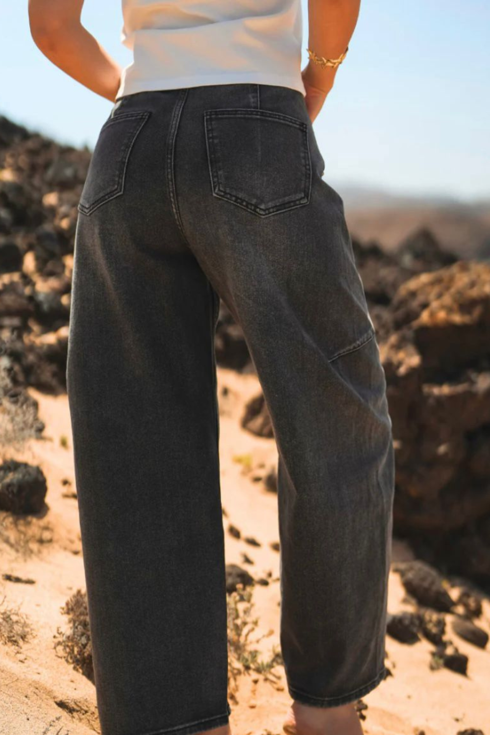 JEANS PRETAS TACHAS | SPACCIO BY CRISTINA