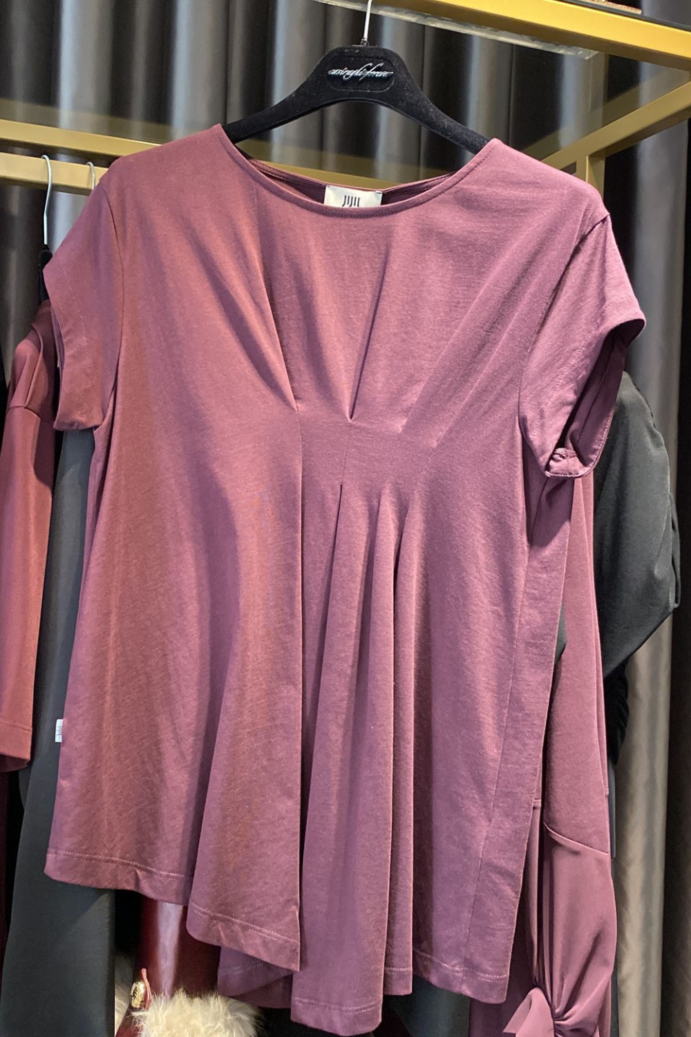 T-SHIRT BORDEAUX | JIJIL