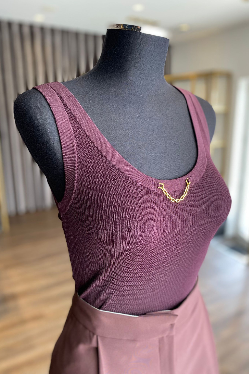 TOP BORDEAUX | ELISABETTA FRANCHI