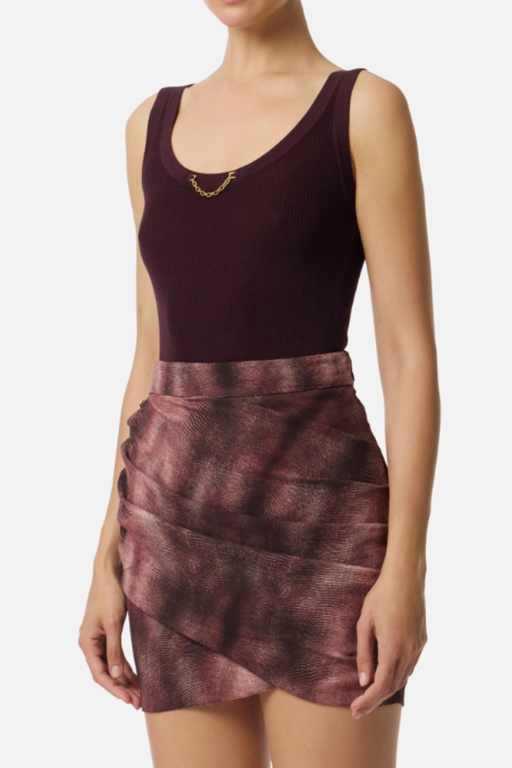 TOP BORDEAUX | ELISABETTA FRANCHI