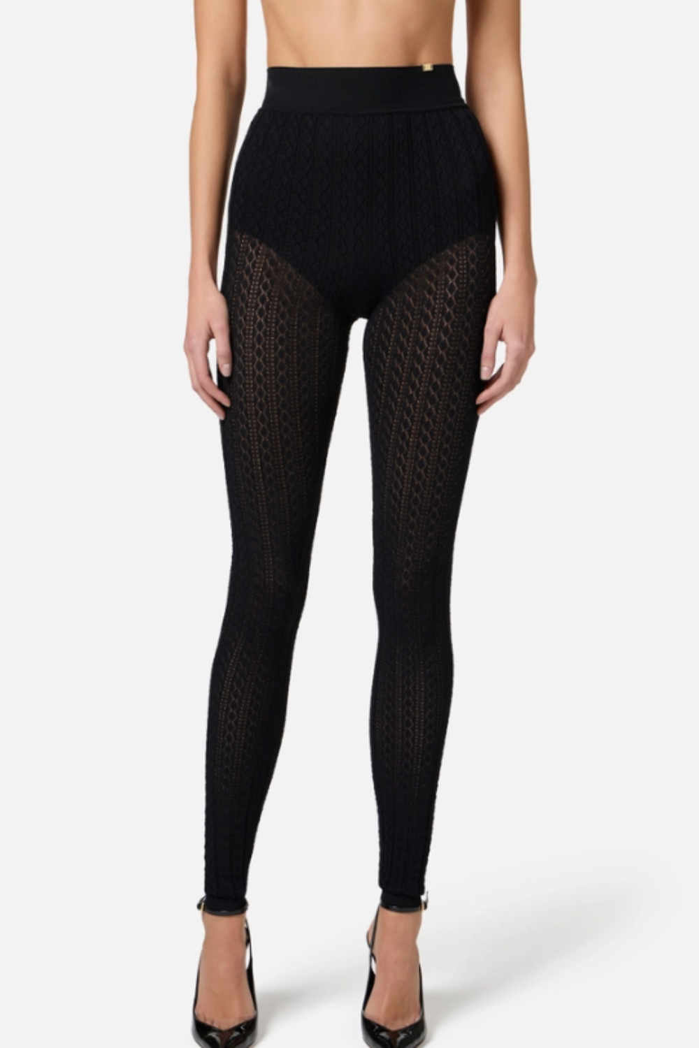 LEGGINGS MALHA RENDADA | ELISABETTA FRANCHI