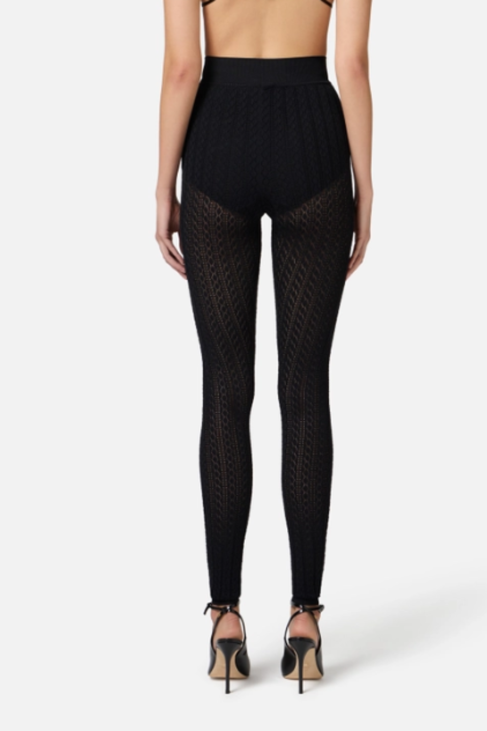 LEGGINGS MALHA RENDADA | ELISABETTA FRANCHI