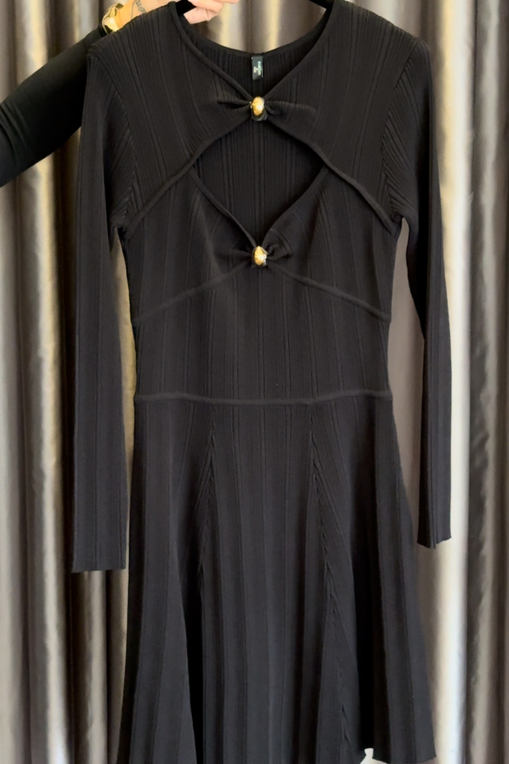 VESTIDO CANELADO | MARCIANO