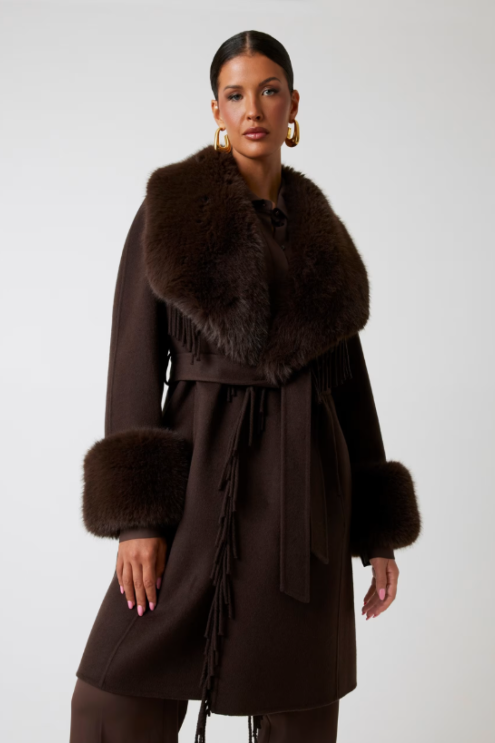 SOBRETUDO EM MISTURA DE LÃ | MARCIANO