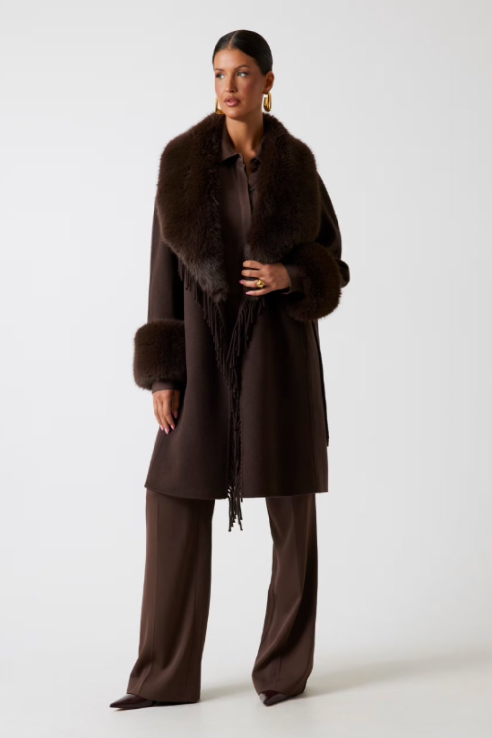 SOBRETUDO EM MISTURA DE LÃ | MARCIANO