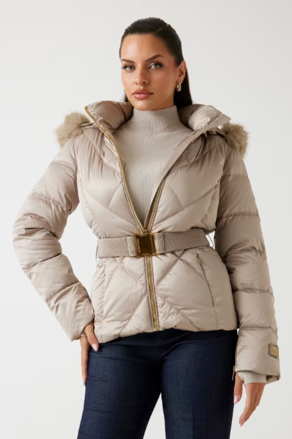 QUISPO PUFFER COM CAPUZ | MARCIANO