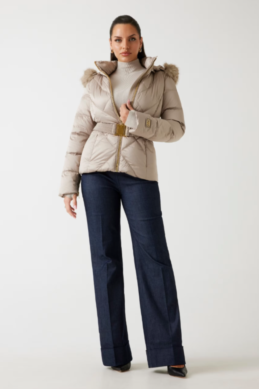 QUISPO PUFFER COM CAPUZ | MARCIANO