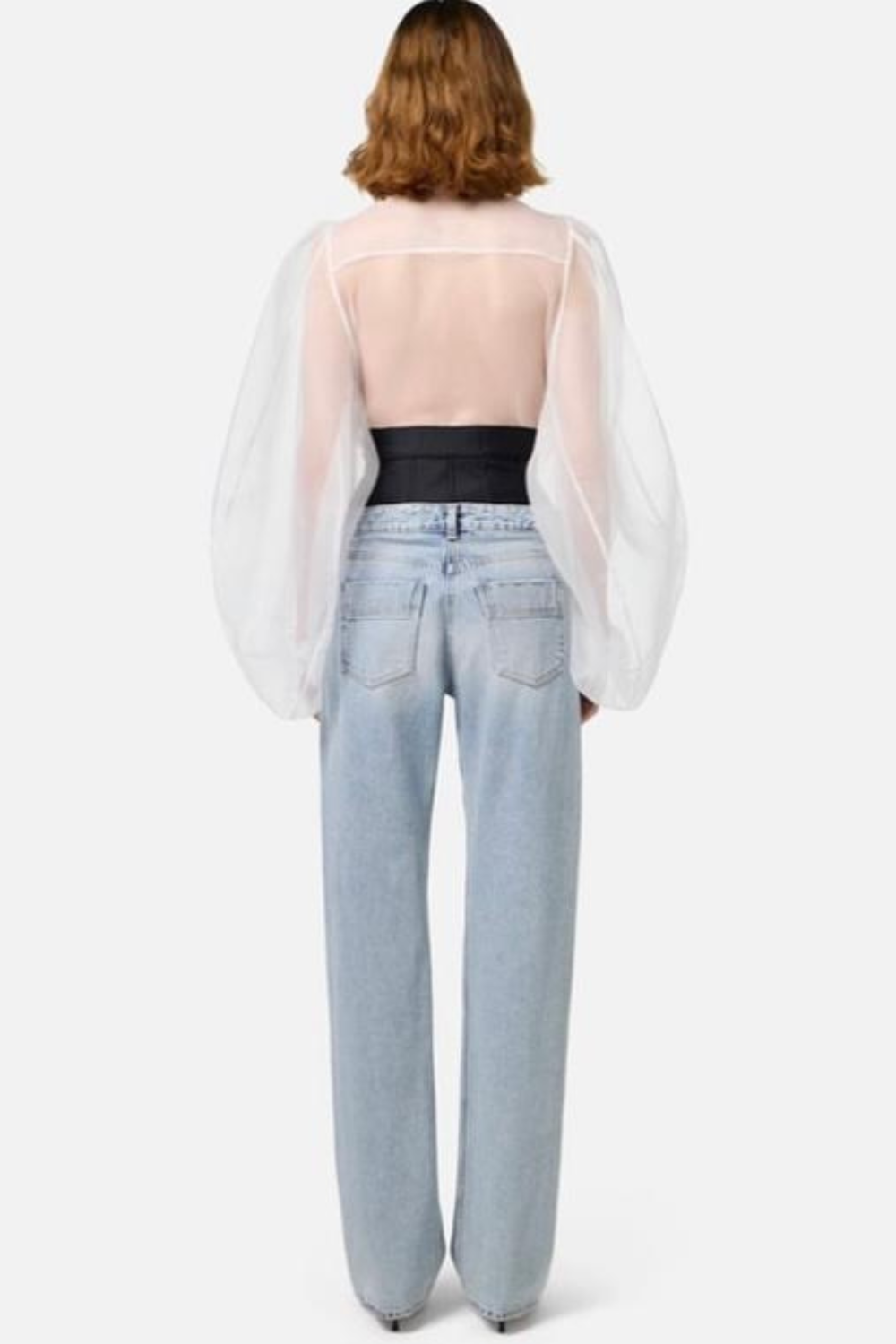 CAMISA BRANCA COM TRANSPARÊNCIAS | ELISABETTA FRANCHI