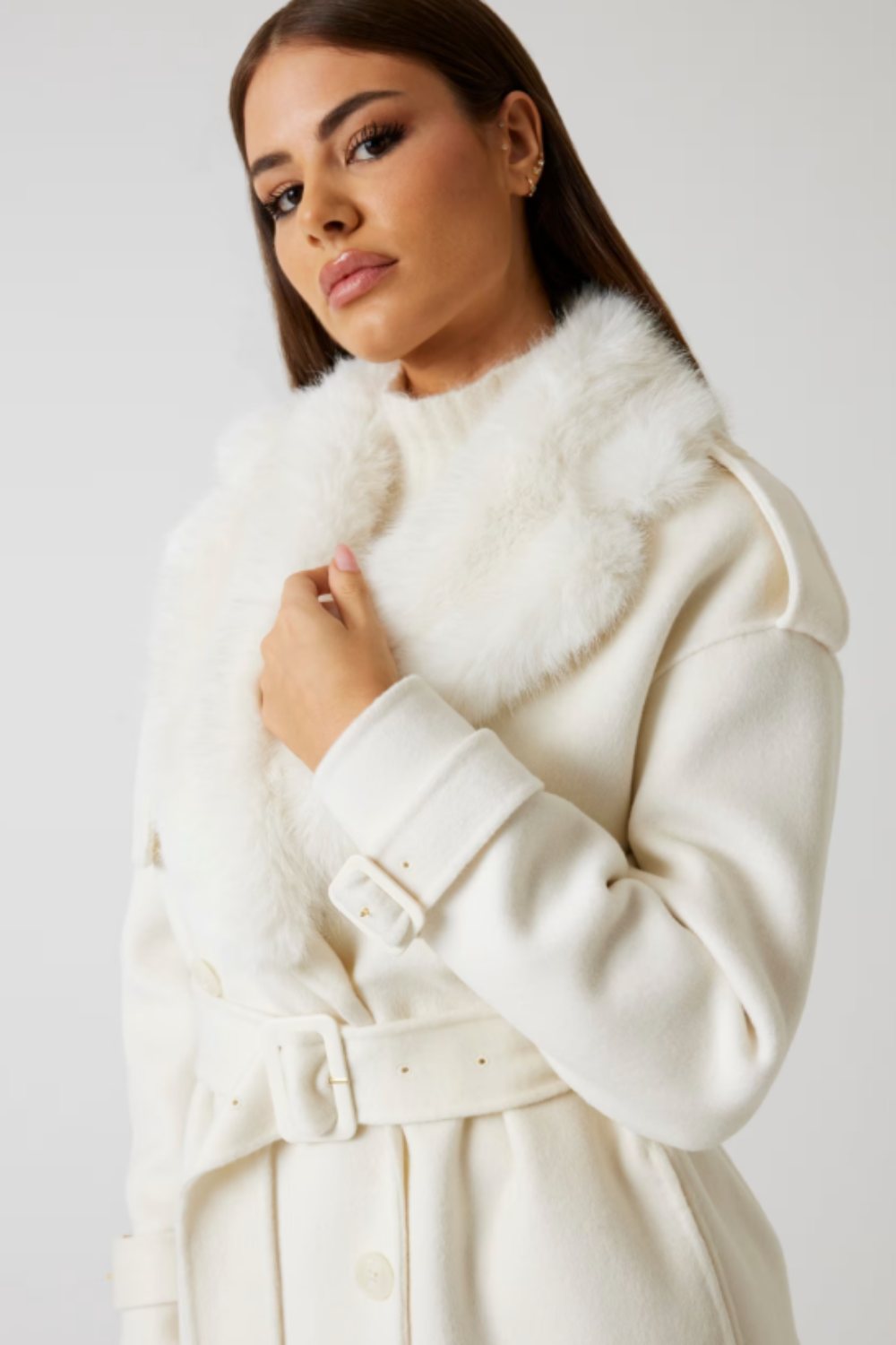 SOBRETUDO EM MISTURA DE LÃ | MARCIANO