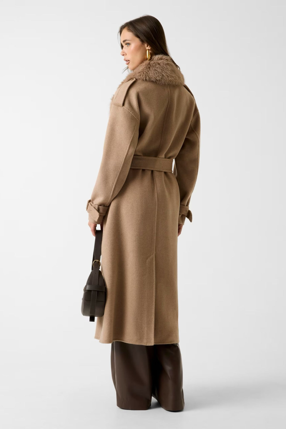 SOBRETUDO EM MISTURA DE LÃ | MARCIANO