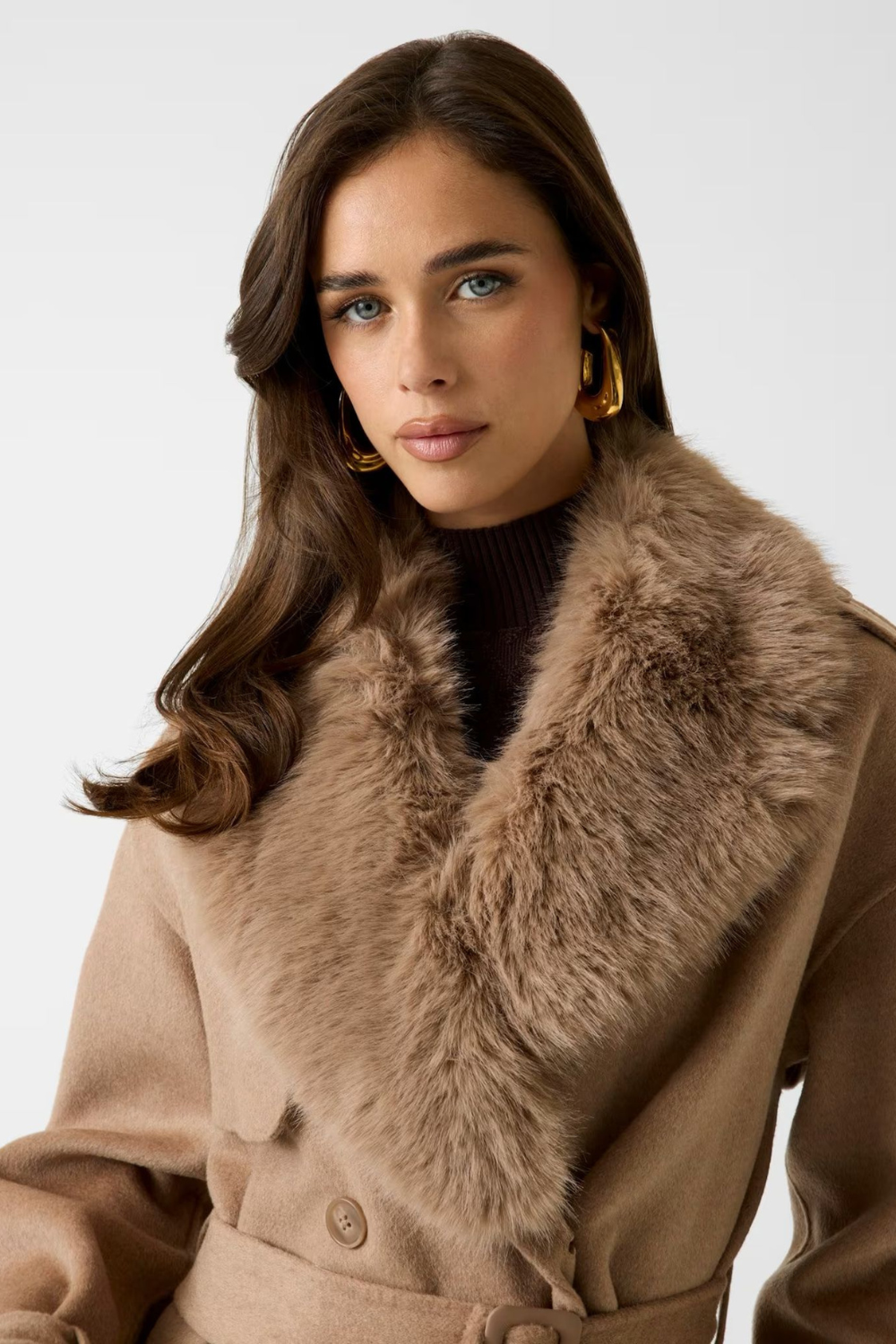 SOBRETUDO EM MISTURA DE LÃ | MARCIANO