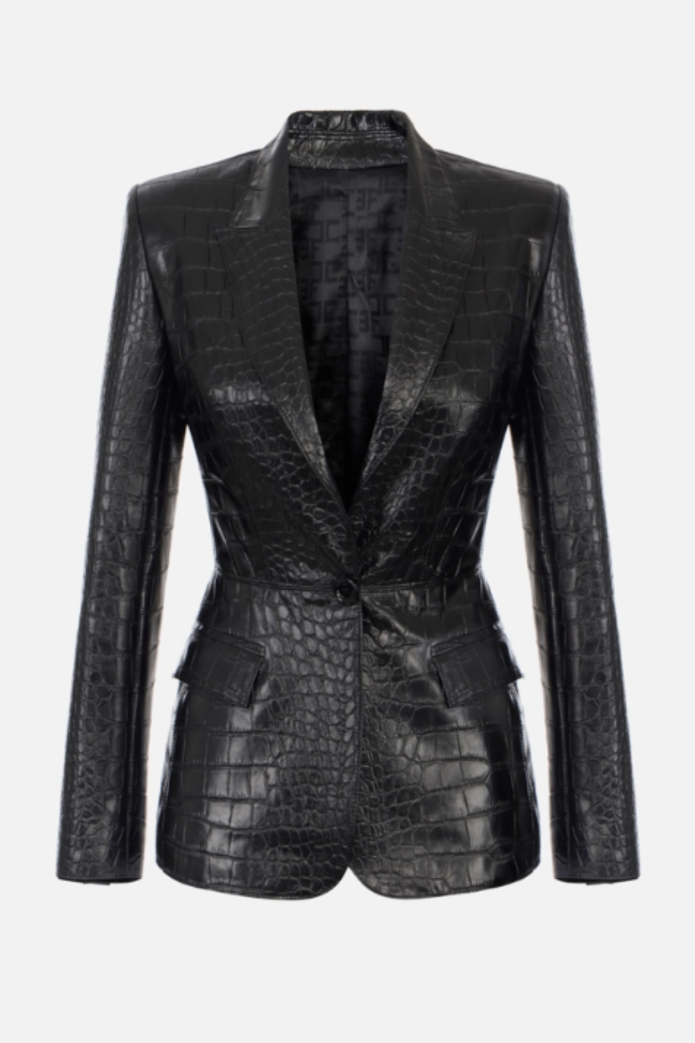 BLAZER COM ESTAMPA CORCODILO | ELISABETTA FRANCHI