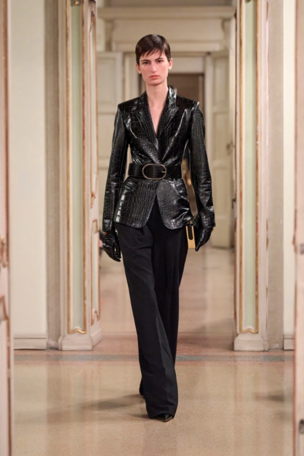 BLAZER COM ESTAMPA CORCODILO | ELISABETTA FRANCHI