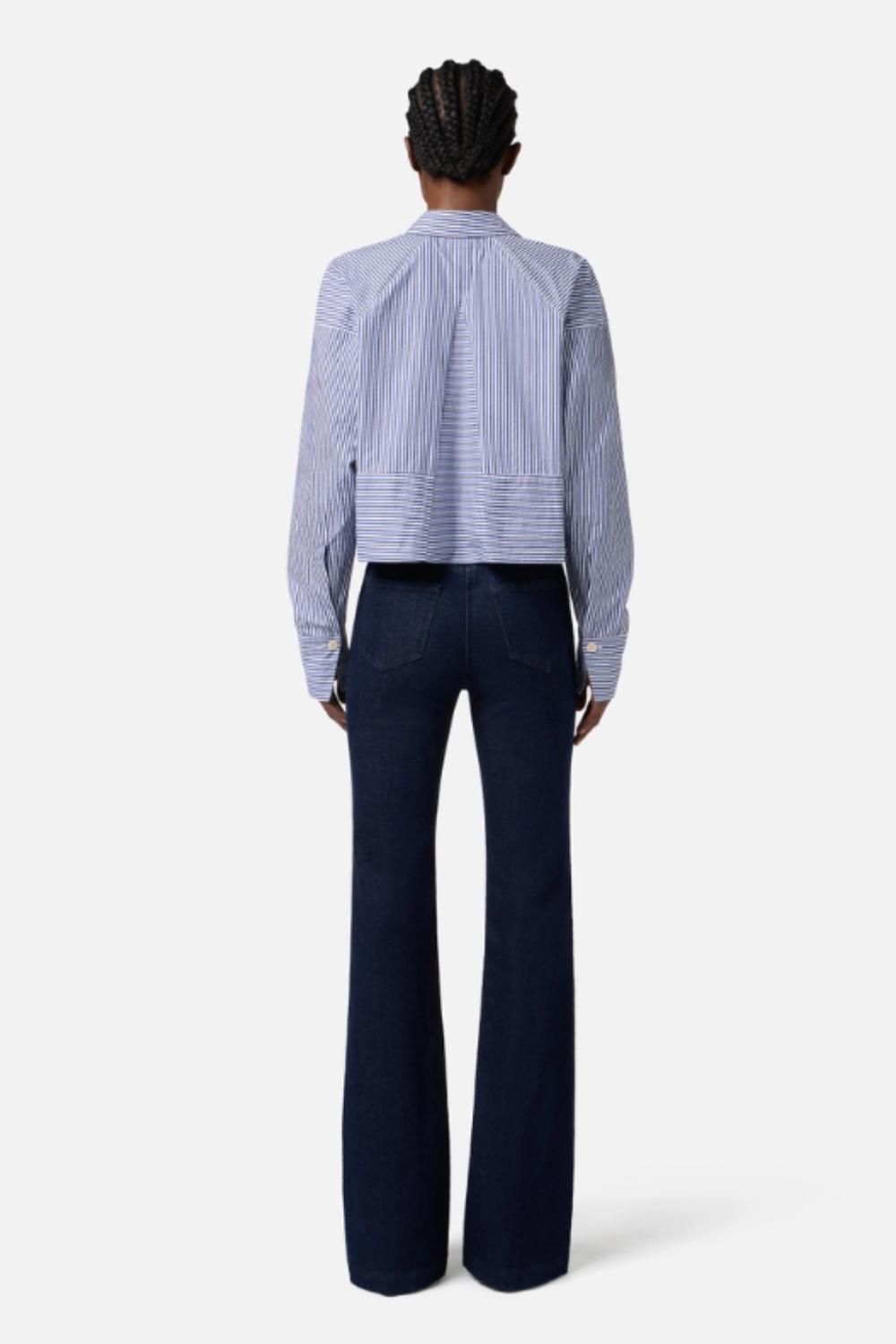 JEANS COM ZÍPER DOURADO | ELISABETTA FRANCHI