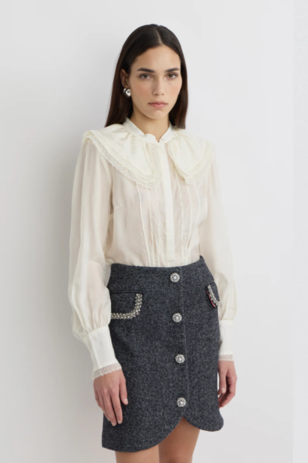 CAMISA DE RENDA | MANOUSH