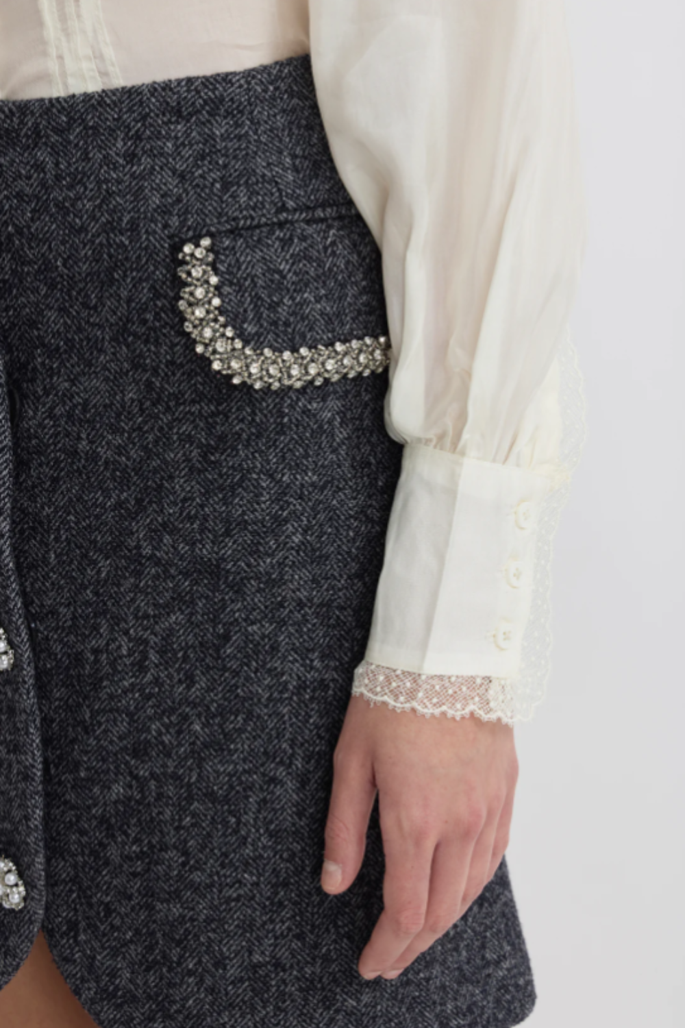 CAMISA DE RENDA | MANOUSH