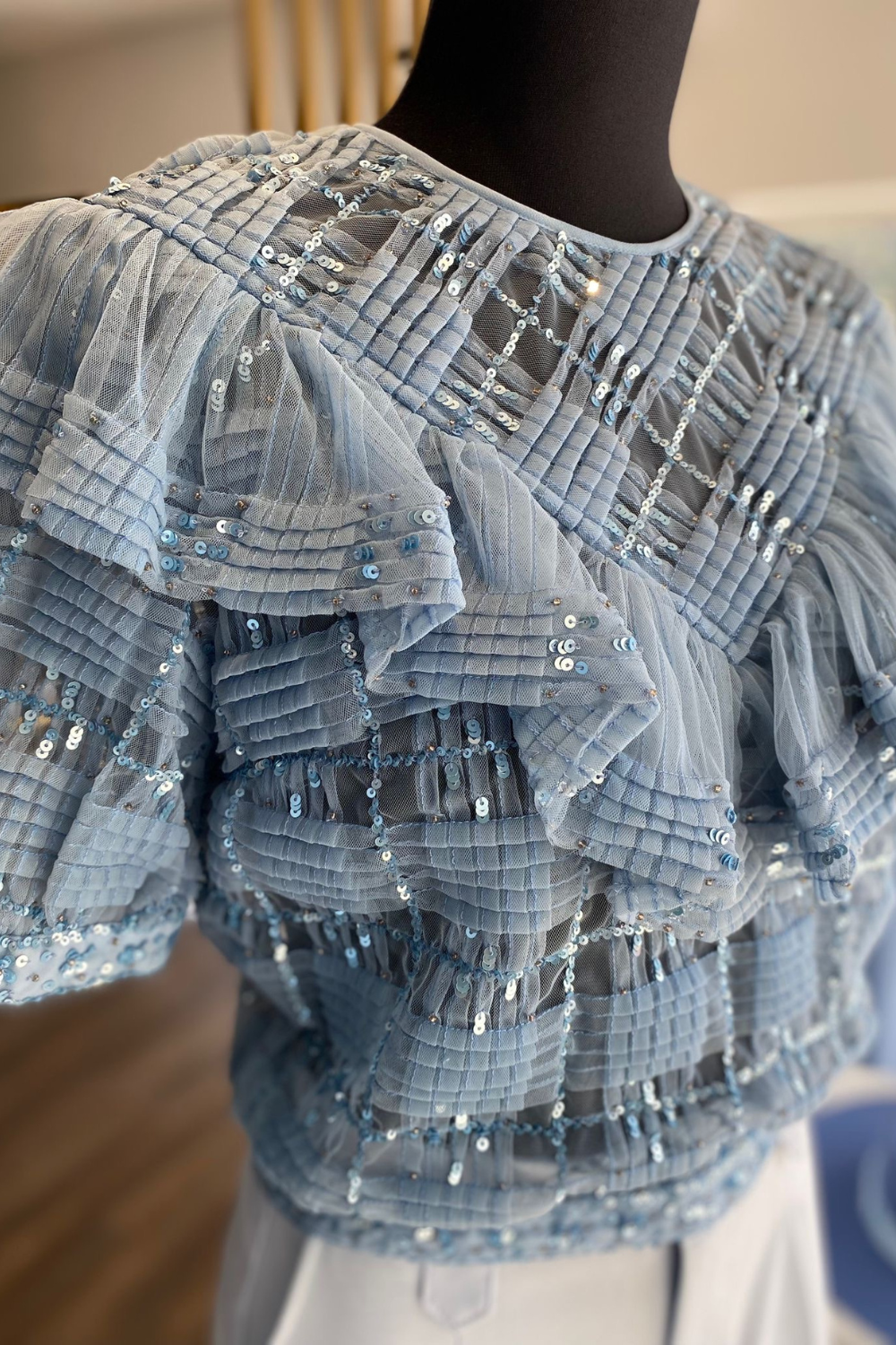 BLUSA AZUL | ELISABETTA FRANCHI