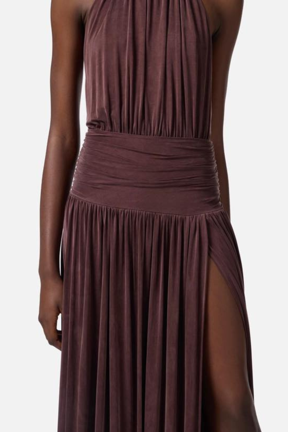 VESTIDO COMPRIDO COSTAS ABERTAS | ELISABETTA FRANCHI