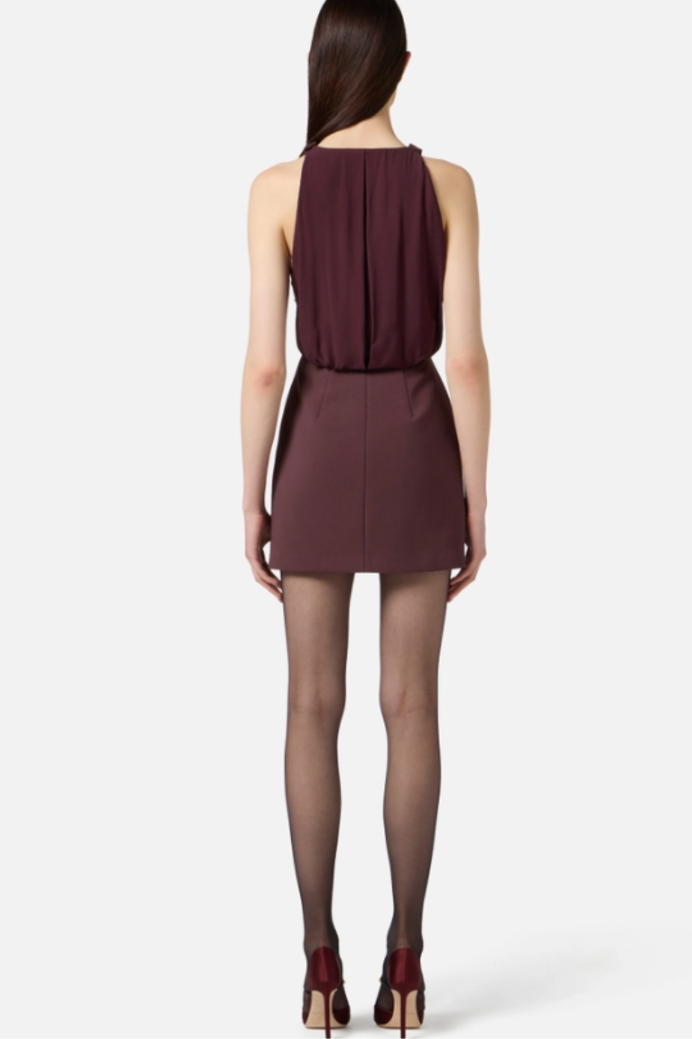 VESTIDO BORDEAUX | ELISABETTA FRANCHI