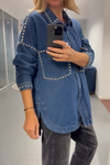 CAMISA OVERSIZED TACHAS | SPACCIO BY CRISTINA