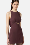 VESTIDO BORDEAUX | ELISABETTA FRANCHI