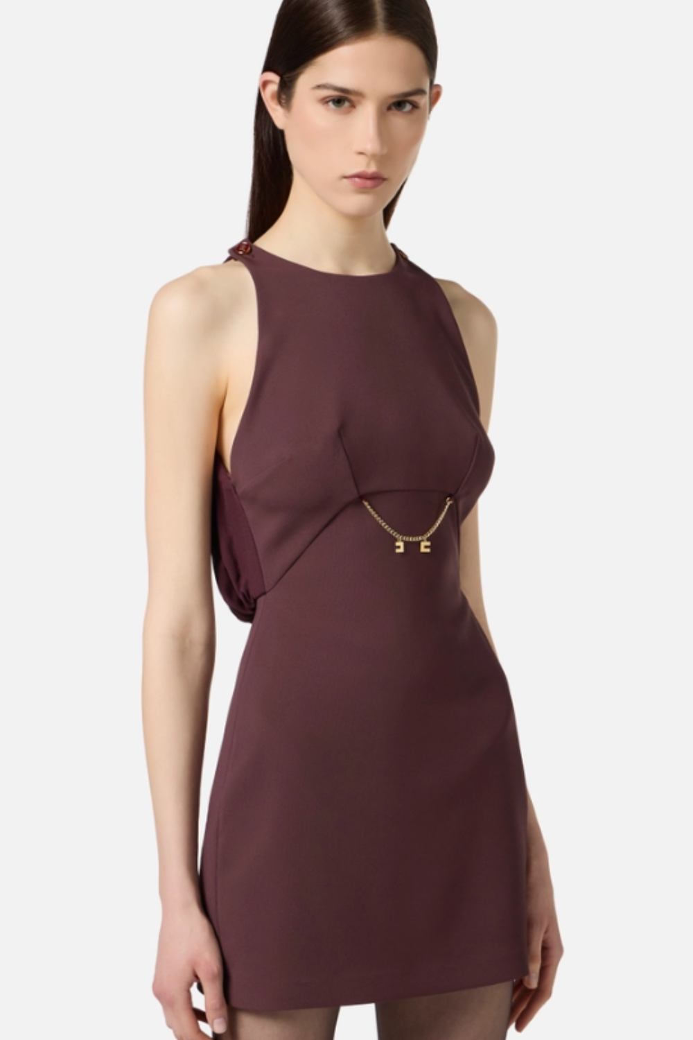 VESTIDO BORDEAUX | ELISABETTA FRANCHI