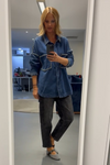 CAMISA OVERSIZED TACHAS | SPACCIO BY CRISTINA