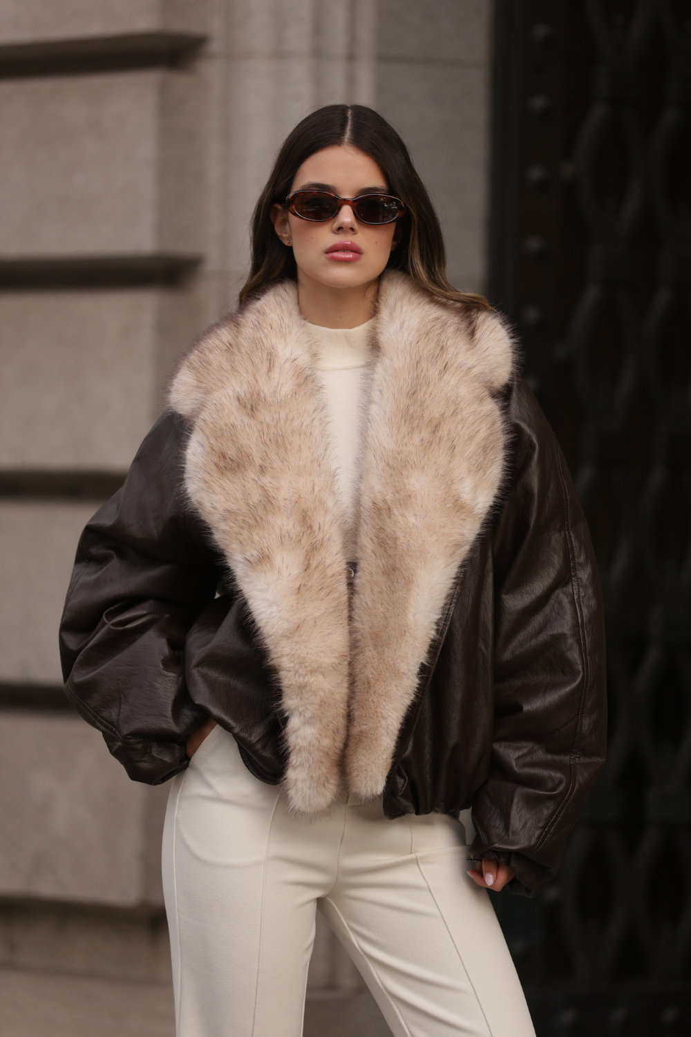 BLUSÃO C/ PÊLO | SPACCIO BY CRISTINA