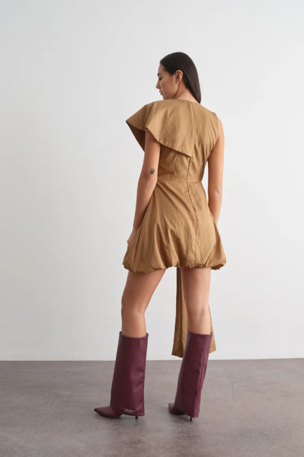 VESTIDO DRAPEADO | JIJIL