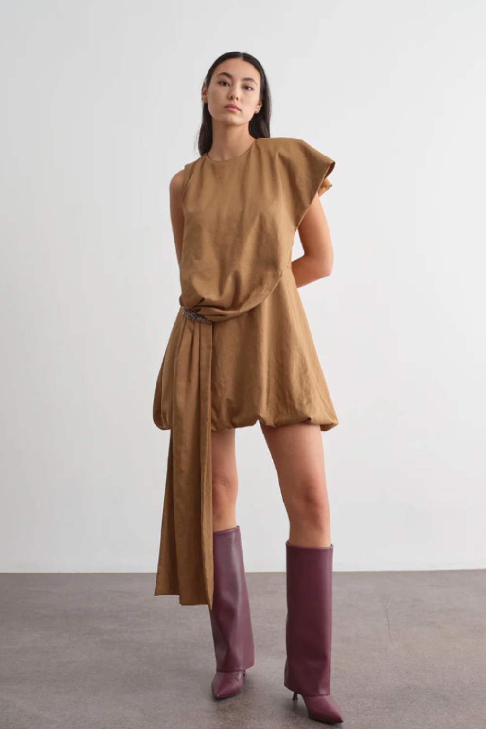 VESTIDO DRAPEADO | JIJIL