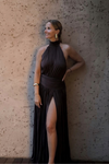 VESTIDO COMPRIDO COSTAS ABERTAS | ELISABETTA FRANCHI
