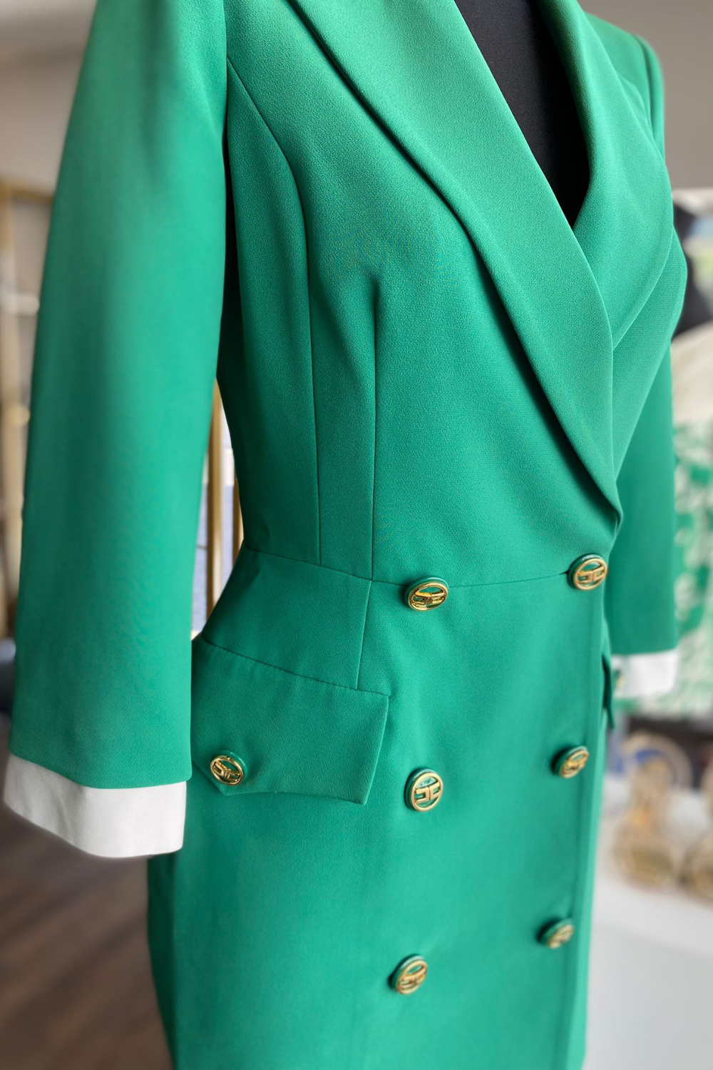 VESTIDO VERDE | ELISABETTA FRANCHI
