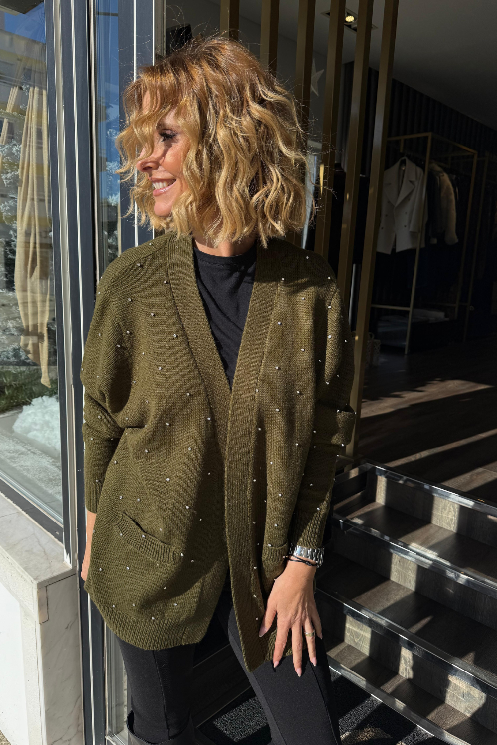 CASACO DE MALHA | JIJIL