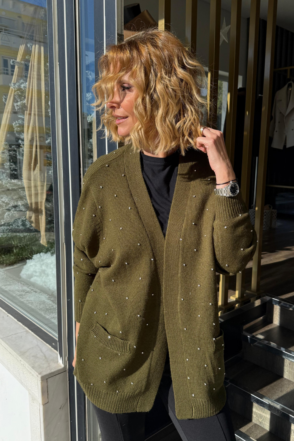 CASACO DE MALHA | JIJIL