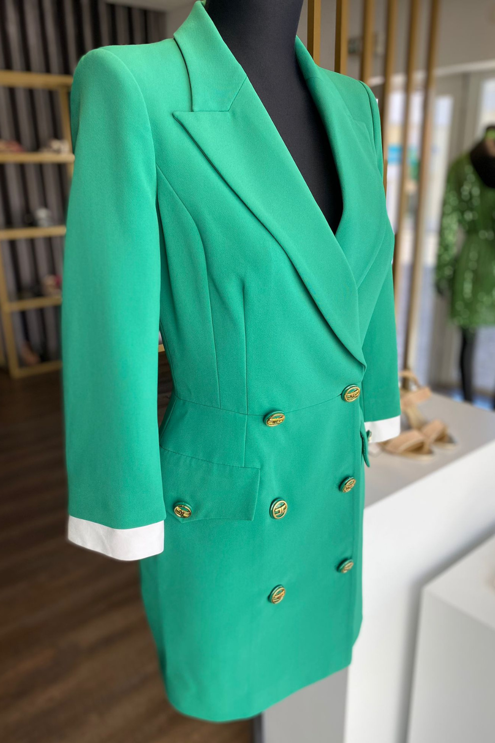 VESTIDO VERDE | ELISABETTA FRANCHI