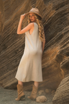 VESTIDO DE MALHA COM POMPOM | SPACCIO BY CRISTINA