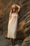 VESTIDO DE MALHA COM POMPOM | SPACCIO BY CRISTINA