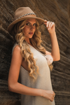 VESTIDO DE MALHA COM POMPOM | SPACCIO BY CRISTINA