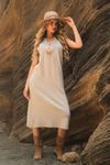 VESTIDO DE MALHA COM POMPOM | SPACCIO BY CRISTINA