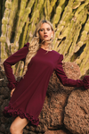 VESTIDO CURTO TEXTURAS 3D | SPACCIO BY CRISTINA