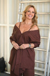 BLUSA CASTANHA | MARCIANO