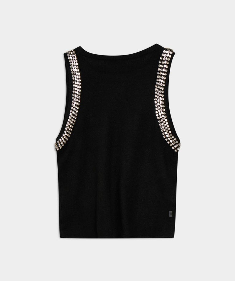 TOP MALHA COM STRASS | JIJIL